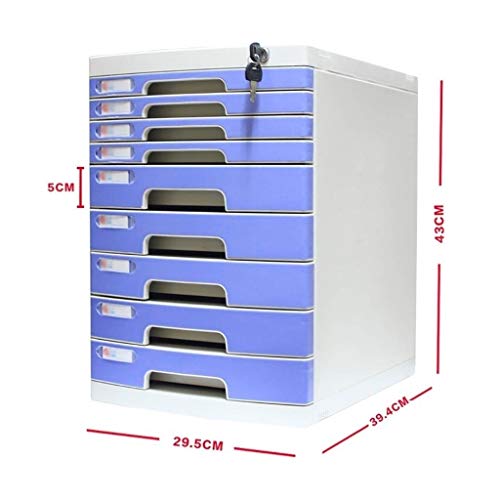 10-Layer Flat File Cabinet with Lock K940