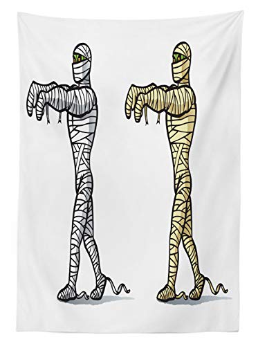 Cartoon Zombie Outdoor Tablecloth 58" X 84" W38777
