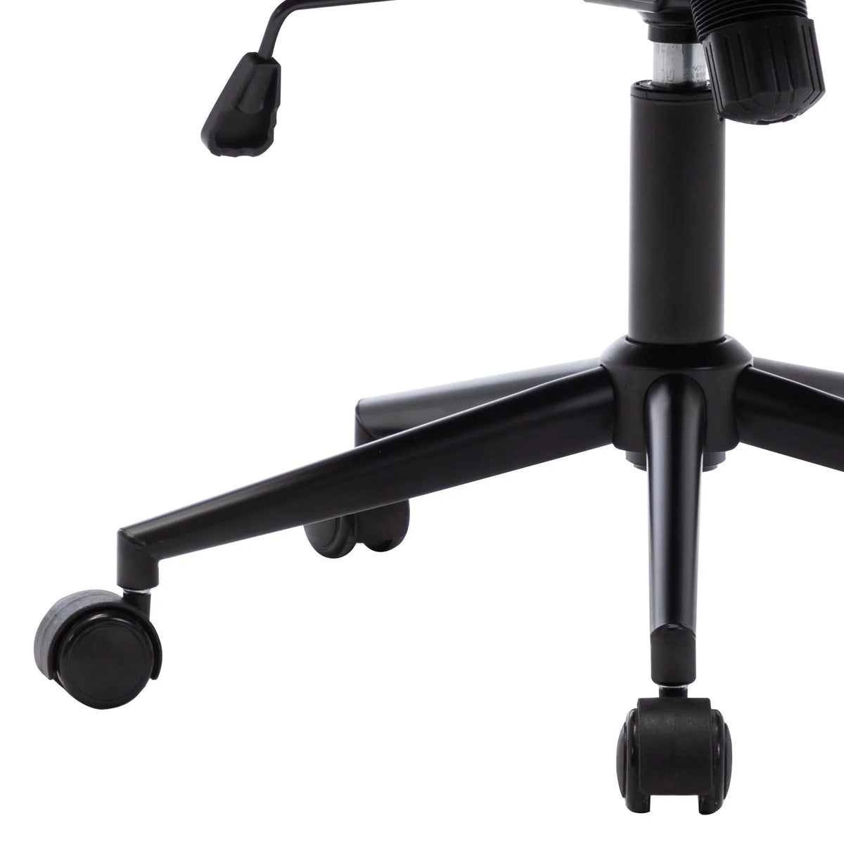 Home Office Chair PU Leather Swivel Dark Brown R951538