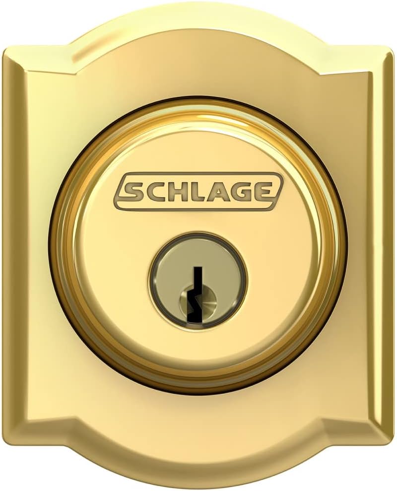 Bright Brass Deadbolt E73253