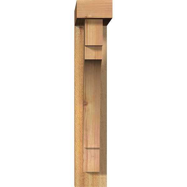 4x22W x 14x22D x 22x22H Western Red Cedar Bracket P453