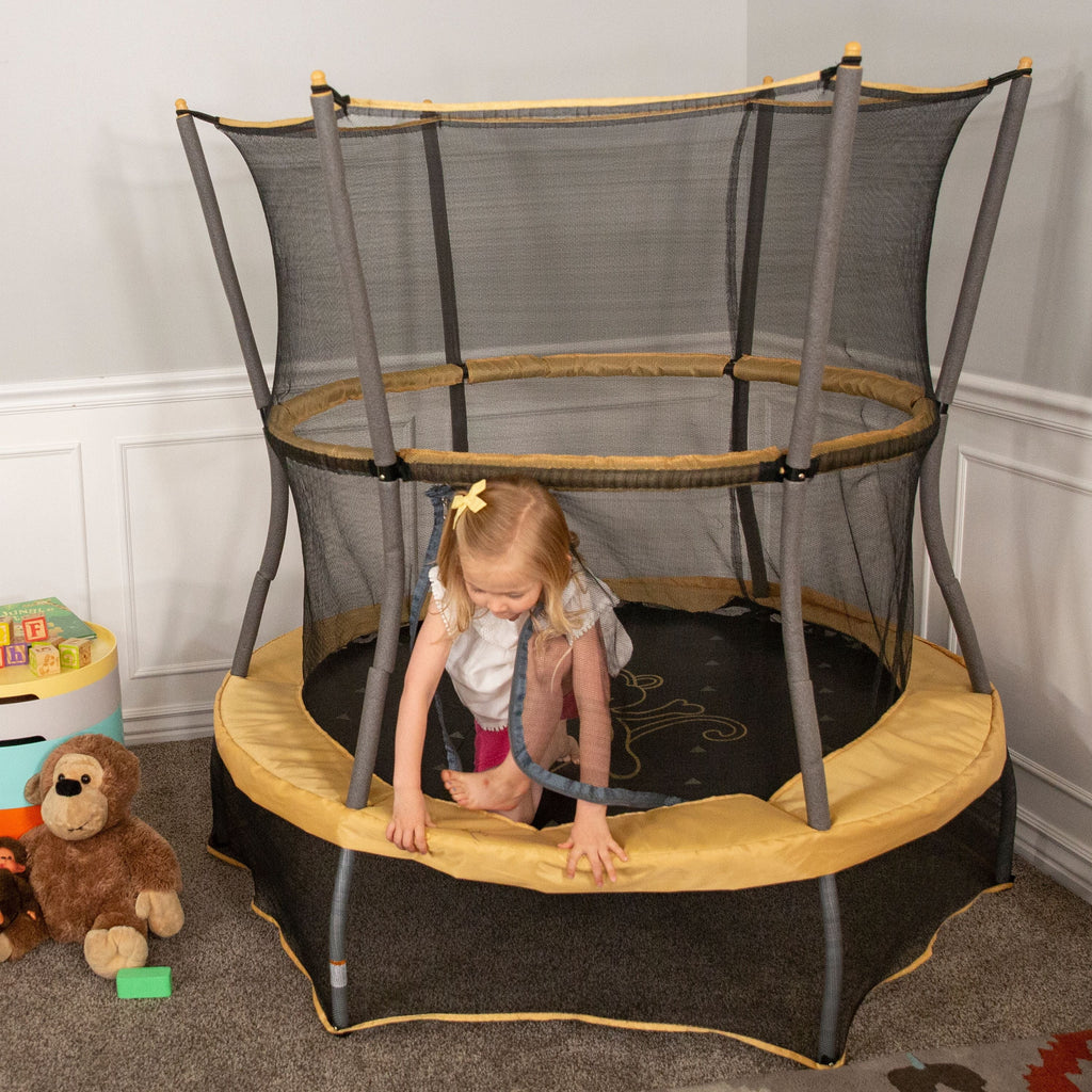 55-Inch Trampoline with Enclosure and Sound S650