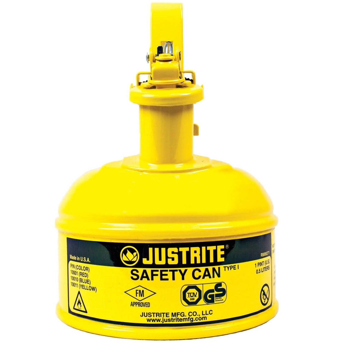 Yellow Steel Safety Can J400198