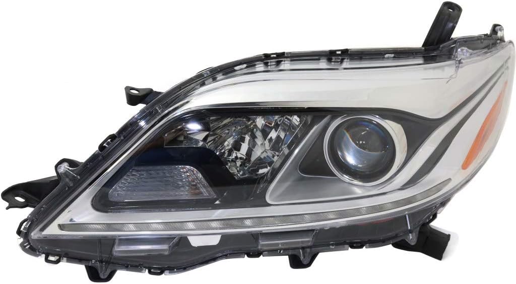 For Toyota Sienna Headlight 2015-2017 Driver Side Halogen w/LED DRL D275