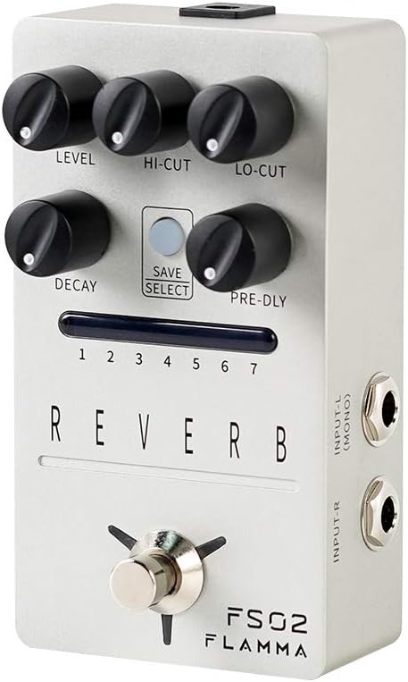 Cabinet Simulator Stereo Guitar Pedal with 11 Built-in Effects N8147