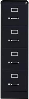 4 Drawer Letter File Cabinet in Gray H72049