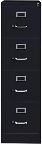 4 Drawer Letter File Cabinet in Gray H72049