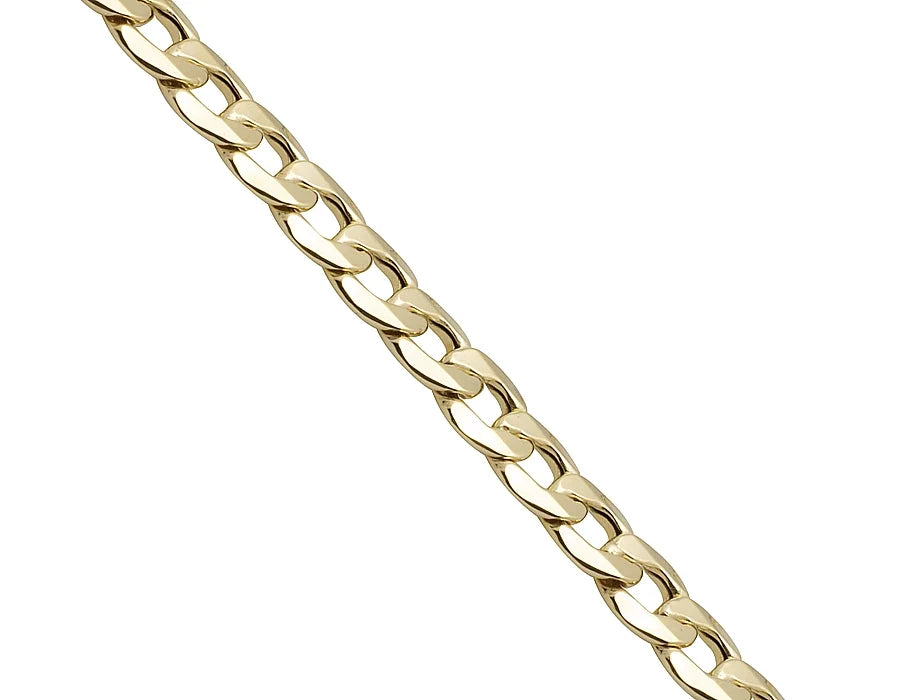 10K Yellow Gold Miami Cuban Link Chain Necklace 8MM N875696