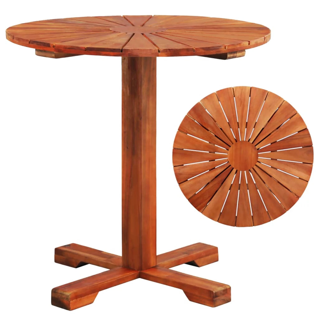 Solid Acacia Wood Bistro Table Z545