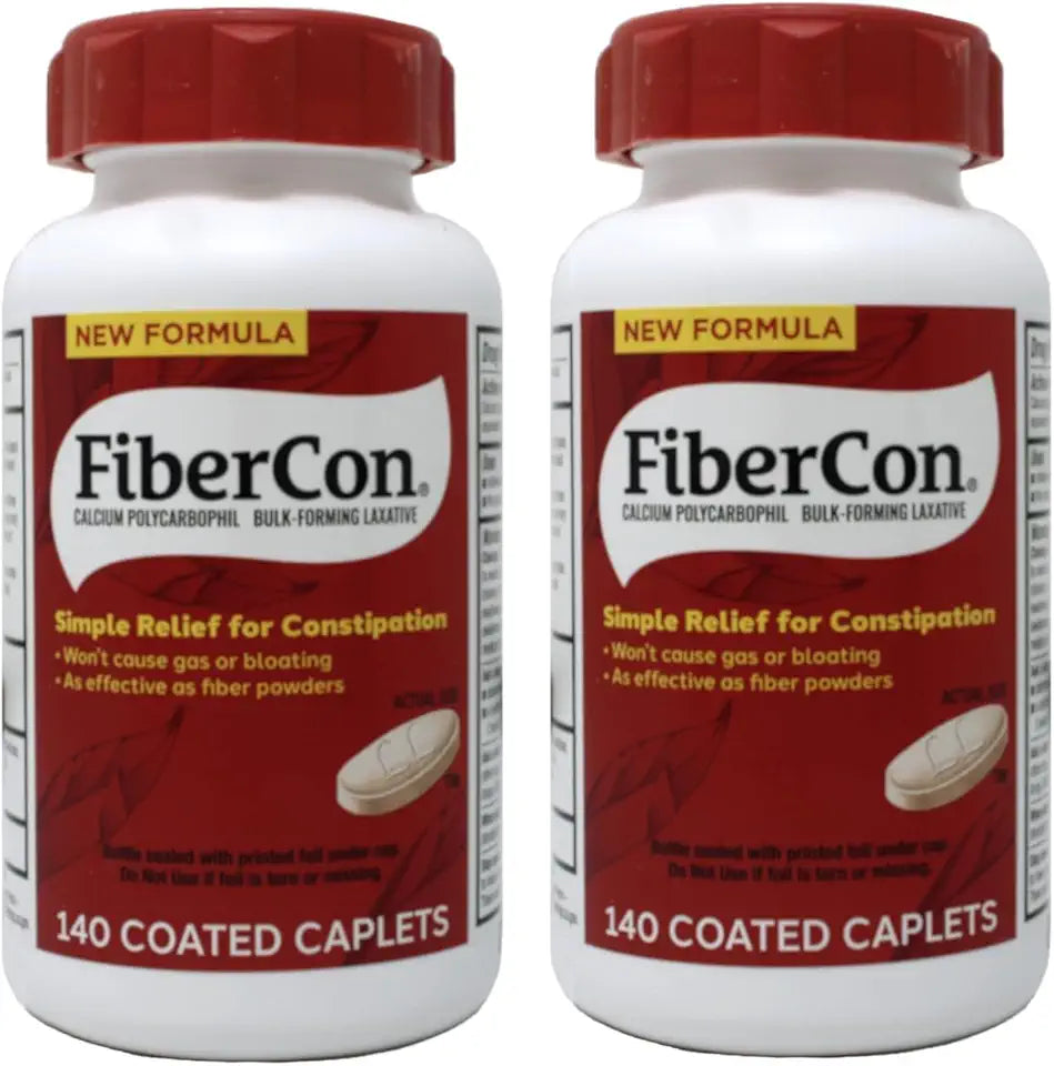Fiber 140 Caplets Pack of 2 U33640