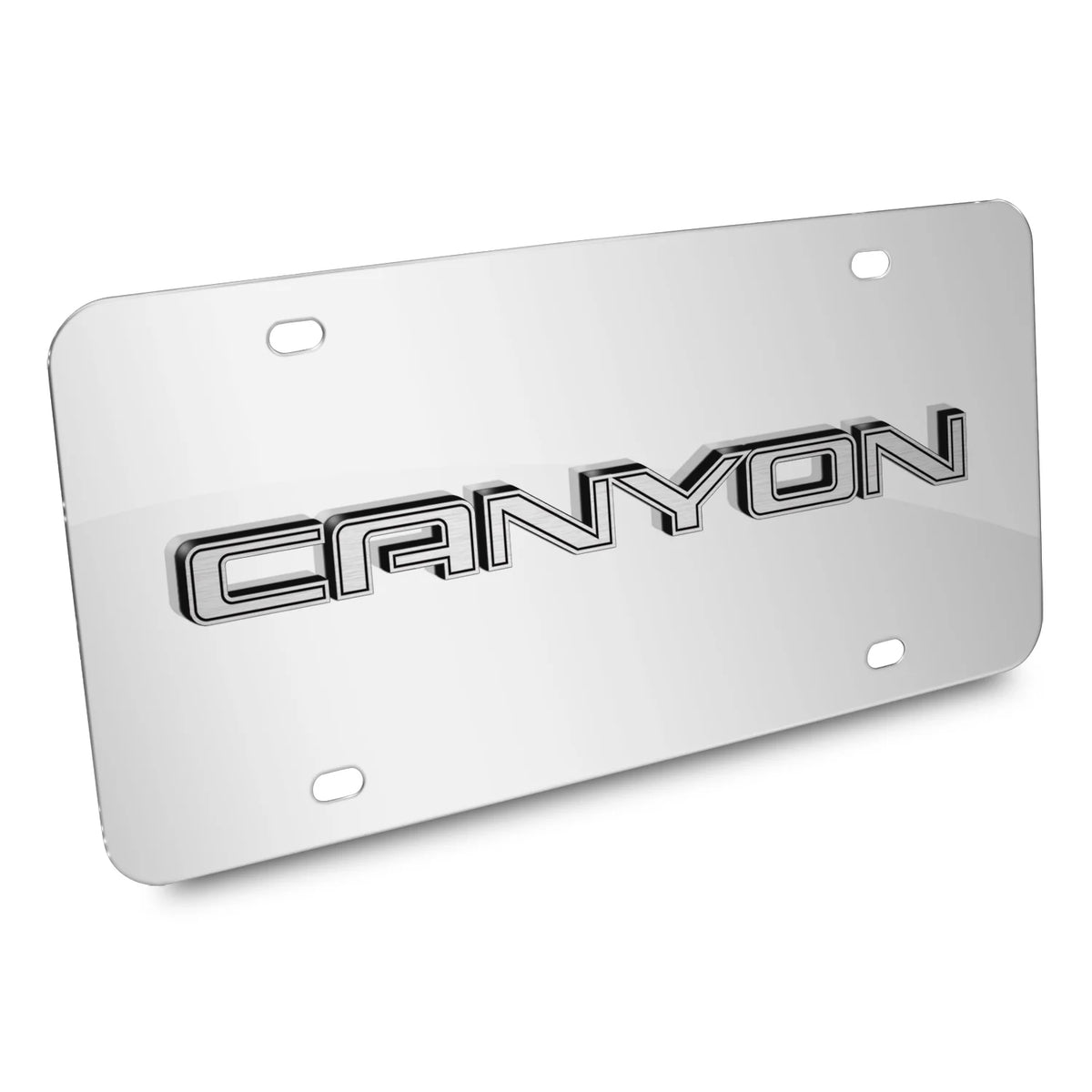 Chrome Stainless Steel License Plate N596526