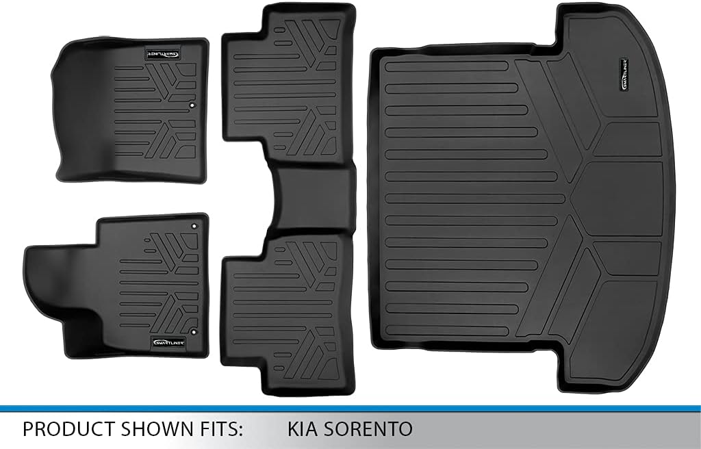 Custom Fit 2 Row Floor Mats & Cargo Liner Set A811