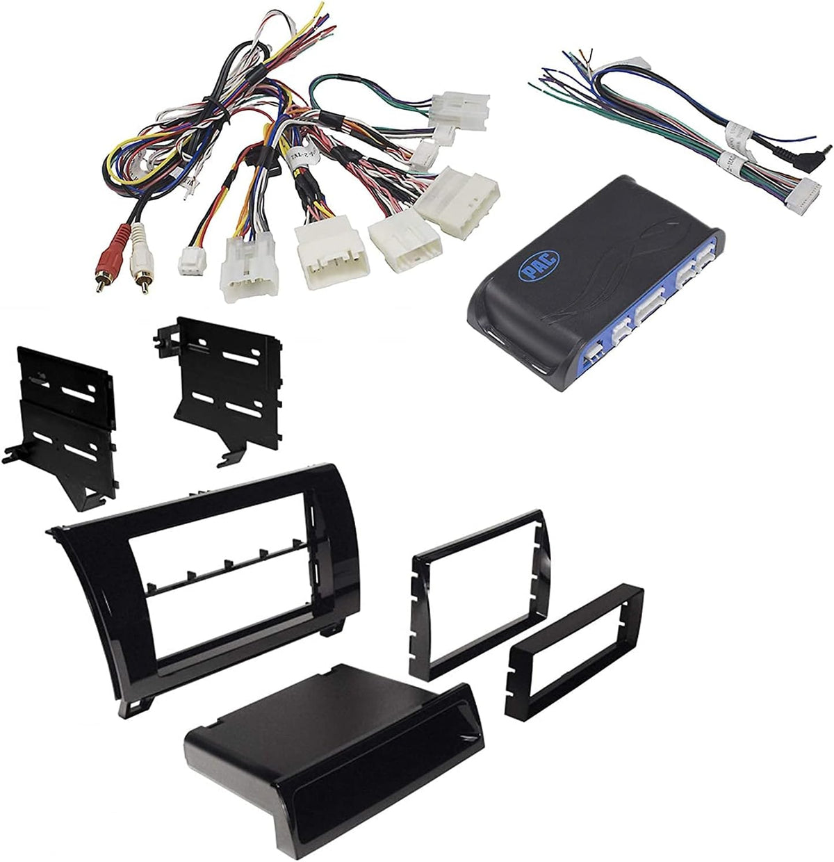 Silver Double or Single DIN Install Package V63982