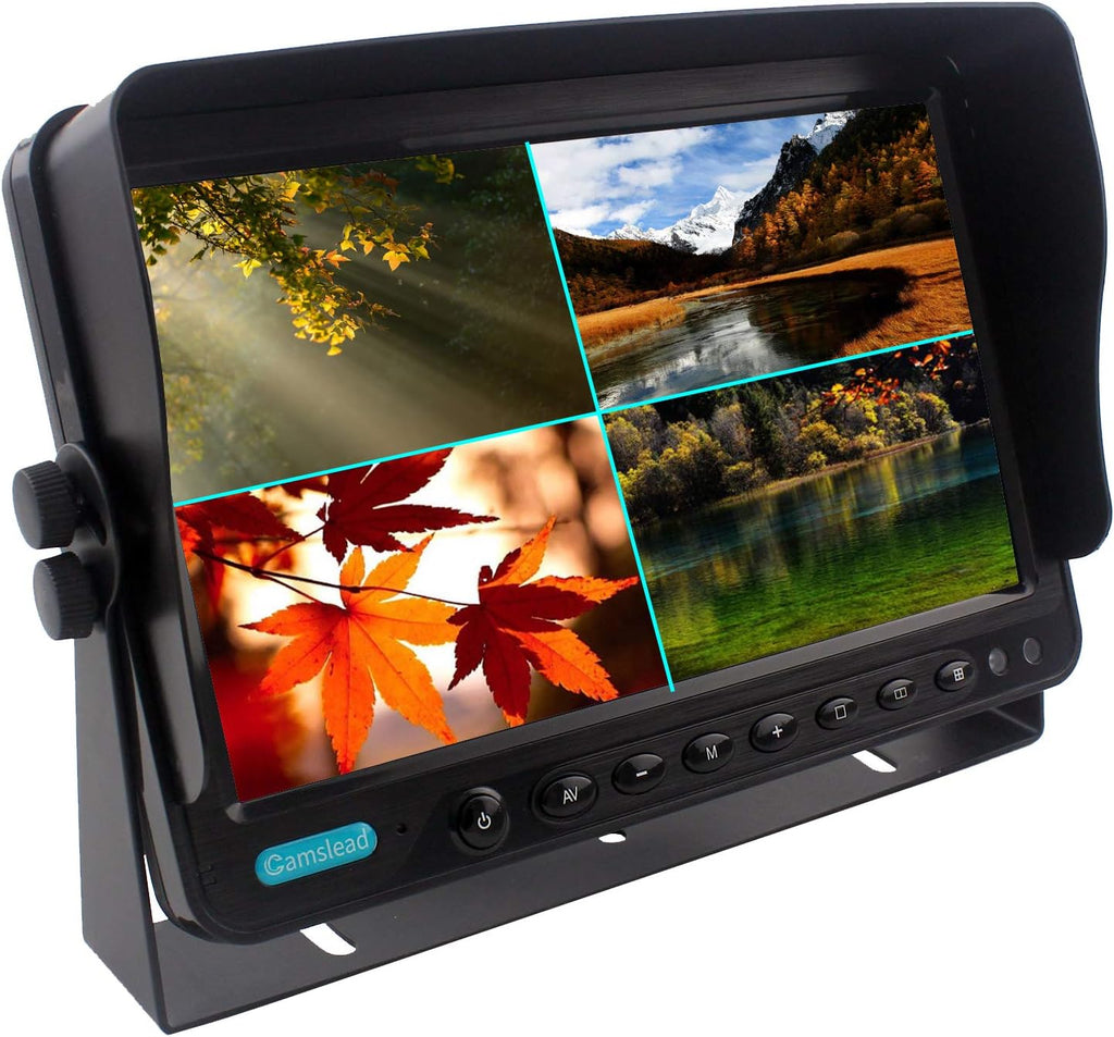 Heavy Vehicle Safety Camera System 9 inch Monitor with Quad Split Screen G926923
