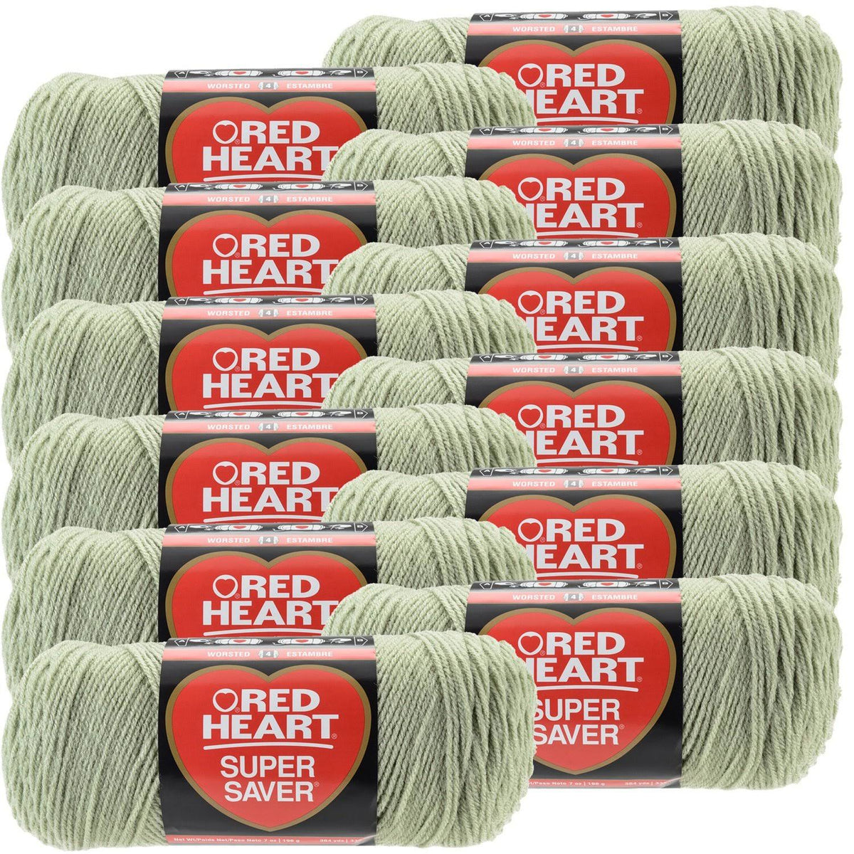 Frosty Green Multipack of 12 Yarn I726498