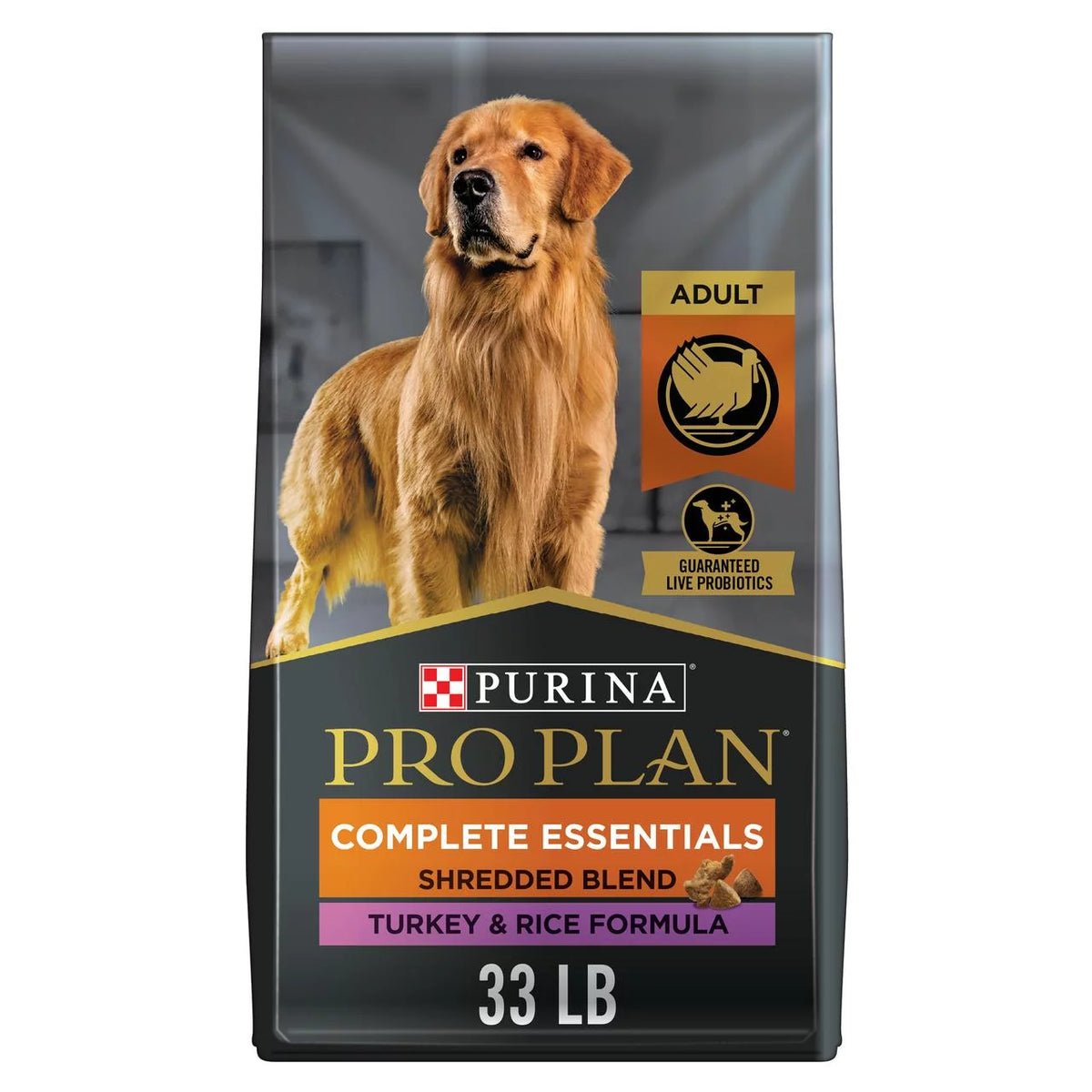 Shredded Blend Turkey & Rice Formula Dog Food, 33 lb. Bag K774