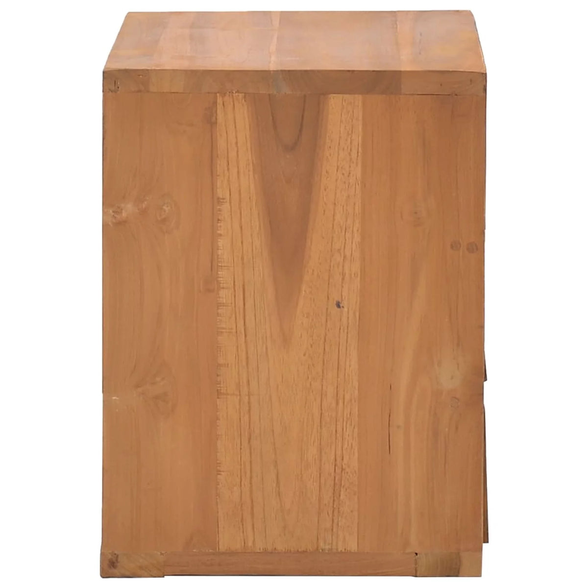 Solid Teak Wood Bedside Cabinet N64416
