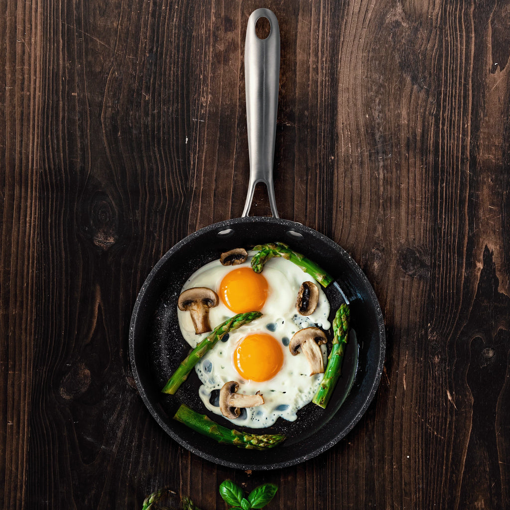8" Black Non-Stick Fry Pan I908