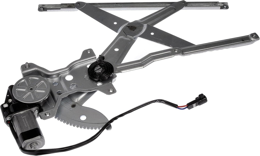 Front Driver Side Power Window Motor and Regulator Assembly Black Pack of 2 A8161