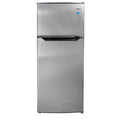 4.5 Cu. Ft. Top Mount Compact Stainless Steel Fridge X106