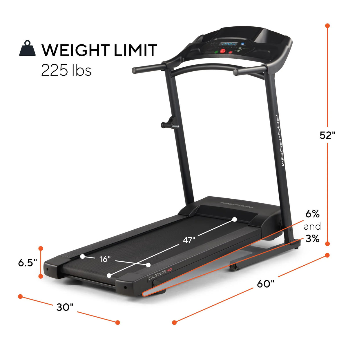 Treadmill with 5” Display Z16824