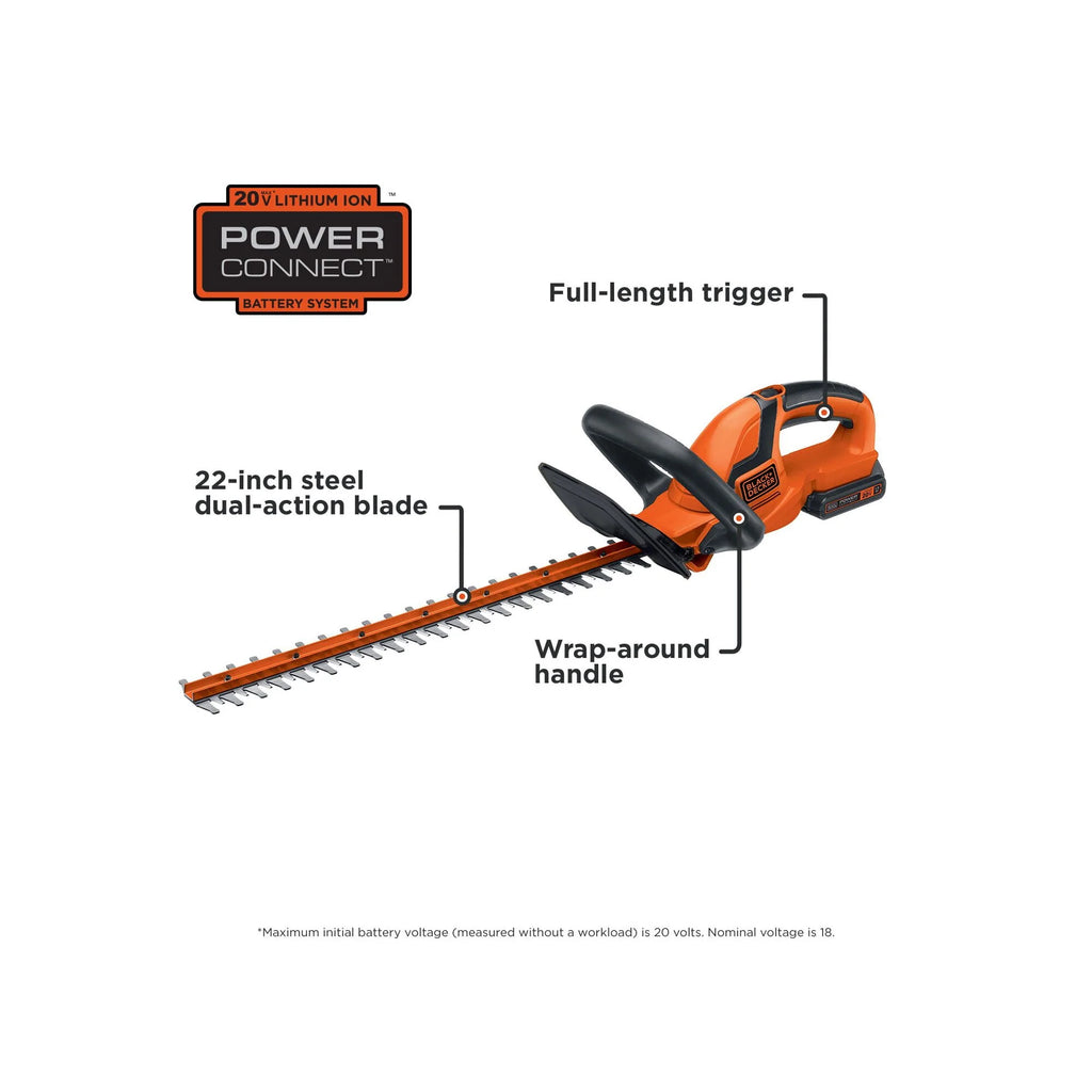 Cordless Lithium 22 in. Hedge Trimmer L243