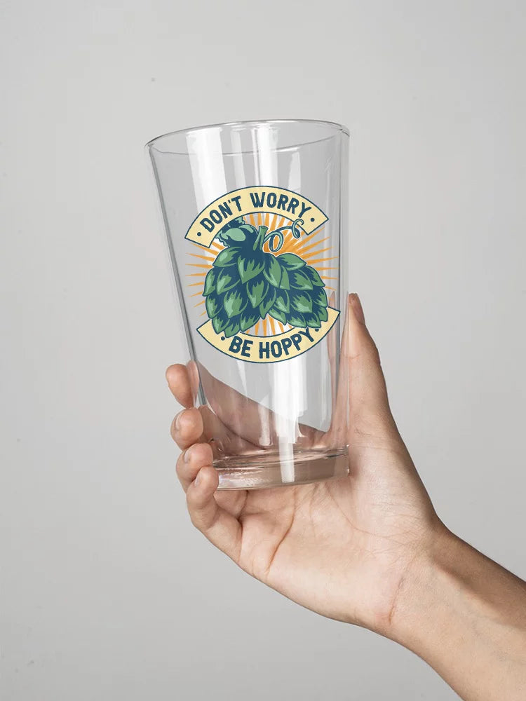 16 oz Transparent Glass G111915