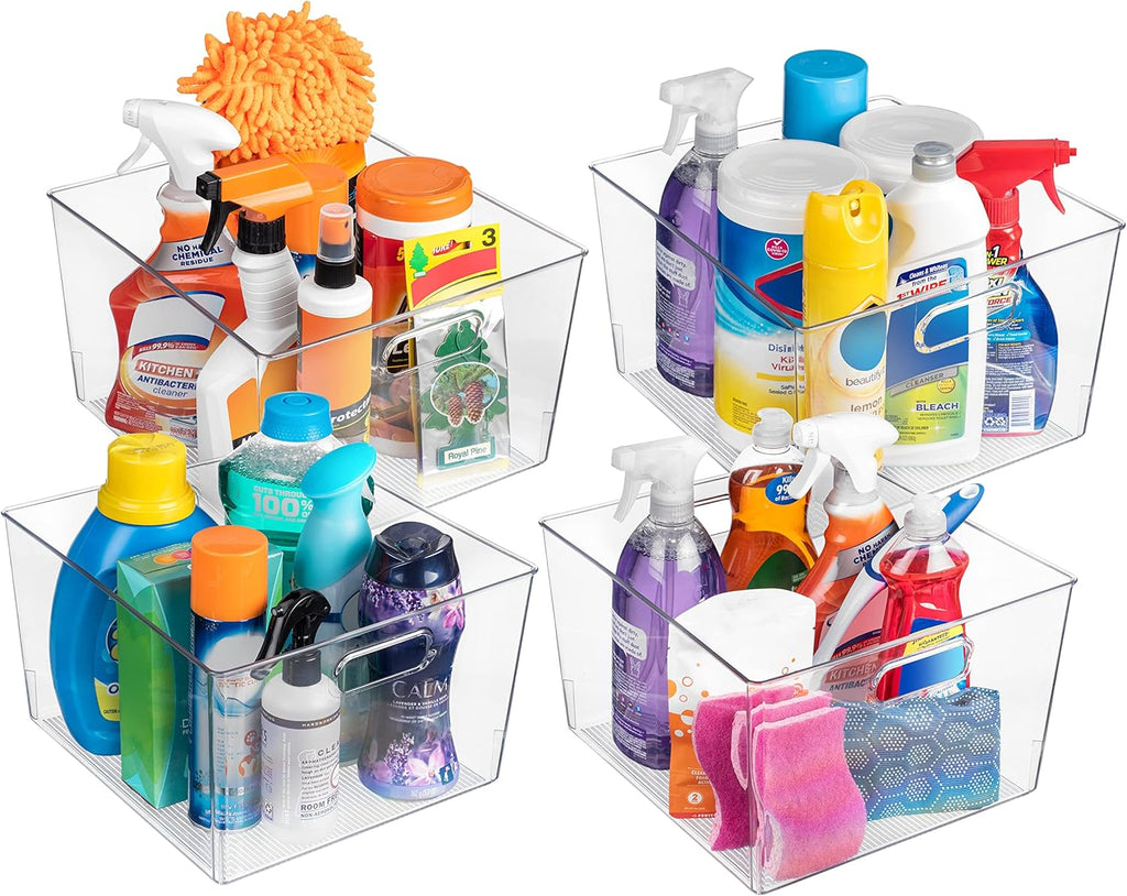 XL Plastic Storage Bins (4 Pack) G7357