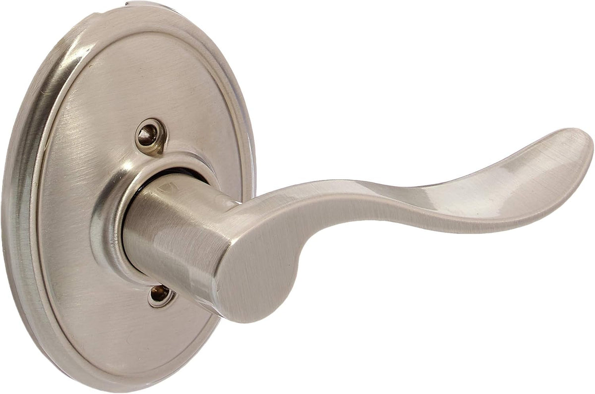Satin Nickel Interior Lever Set E71175
