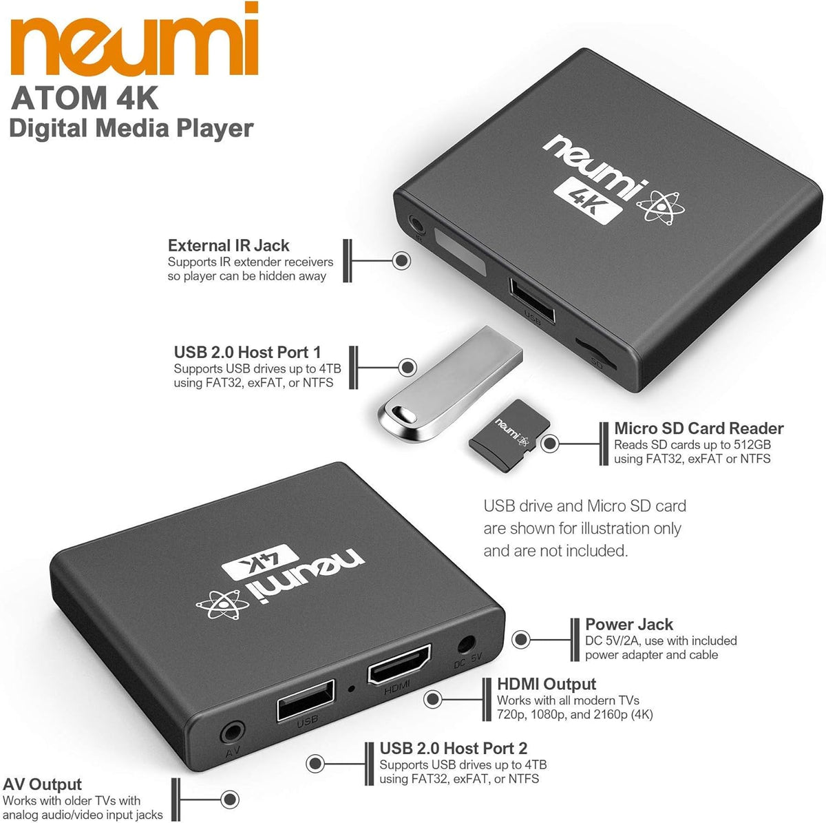 4K Ultra-HD Digital Media Player A281