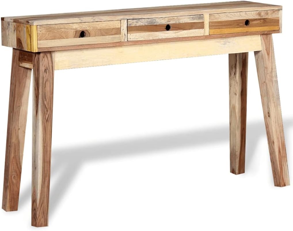 Solid Reclaimed Wood Console Table F823