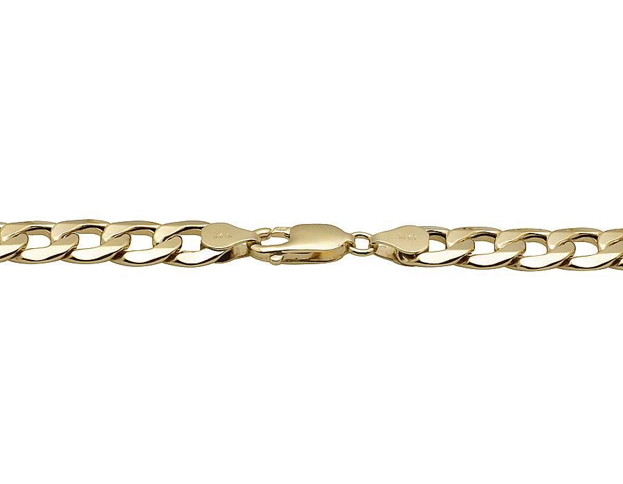 10K Yellow Gold Miami Cuban Link Chain Necklace 8MM N875696