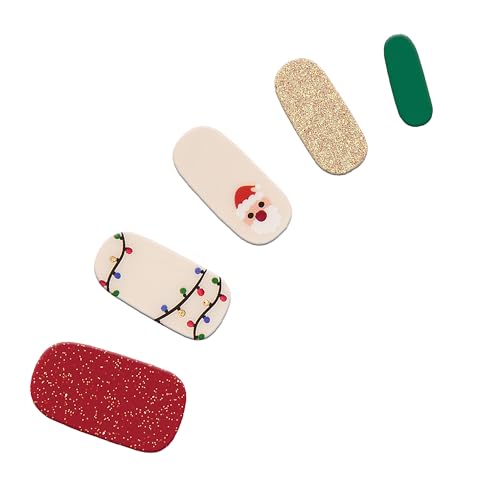 Gloss Nail Strips, 32 Nail Wraps, 1 Prep Pad, 1 Nail File T2469
