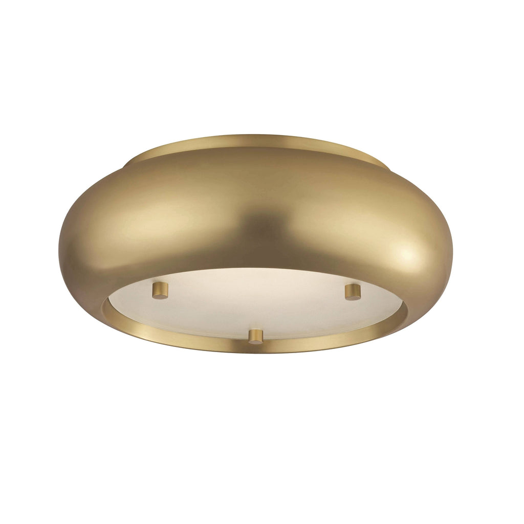 Aged Brass Flush Mount U613239