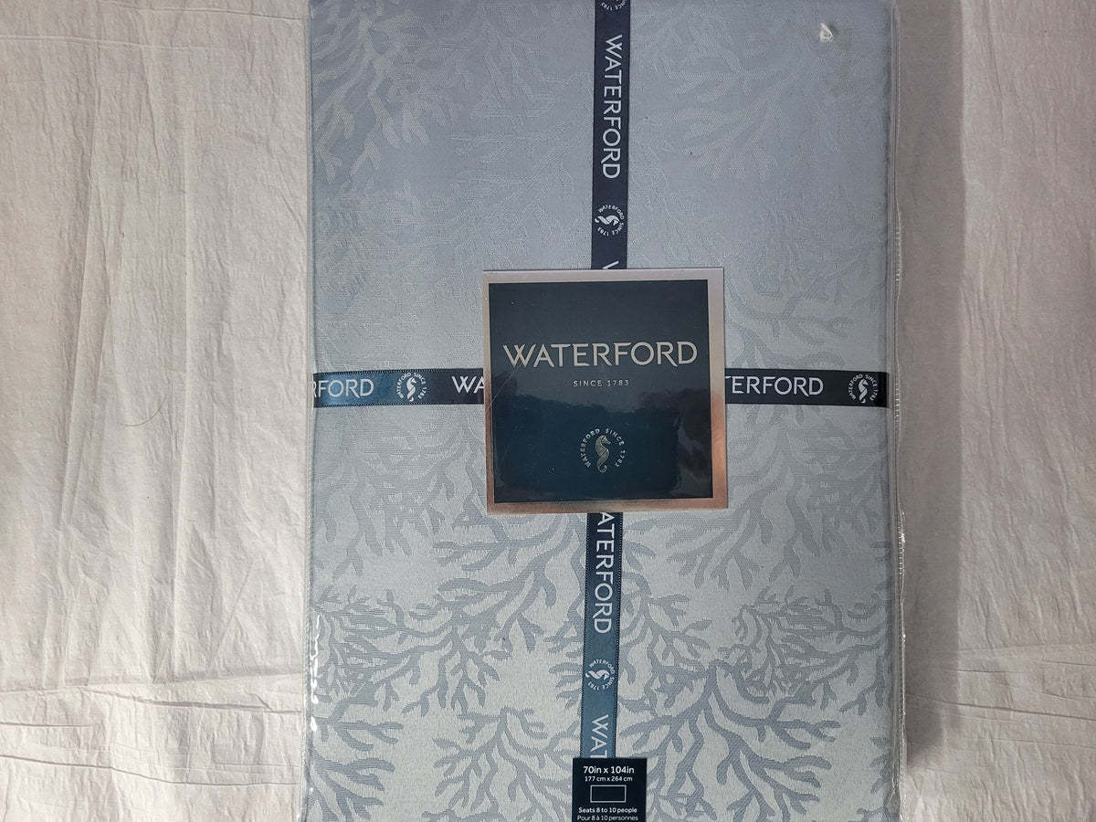 Blue 70x104" Polyester Tablecloth M5793