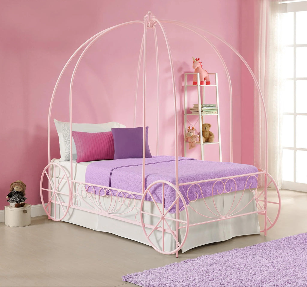 White Metal Twin Bed N12920