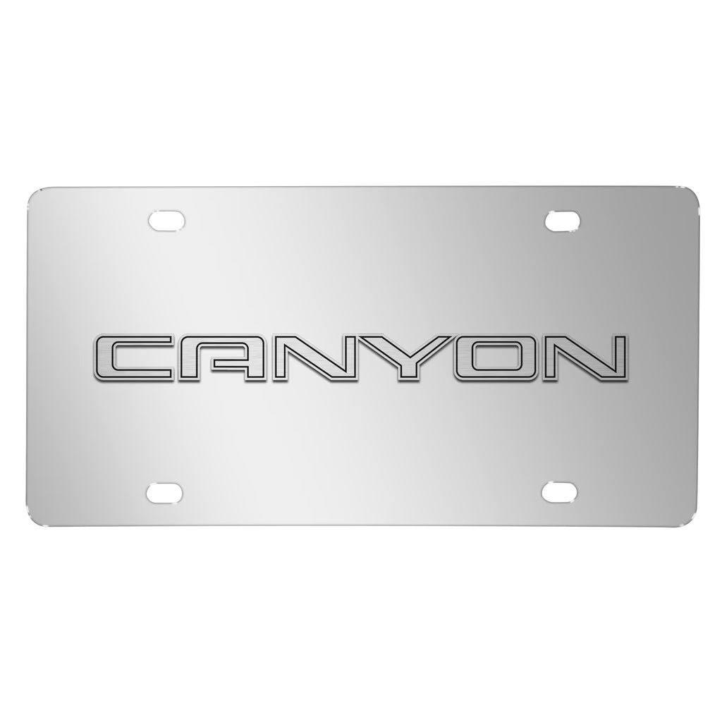 Chrome Stainless Steel License Plate N596526