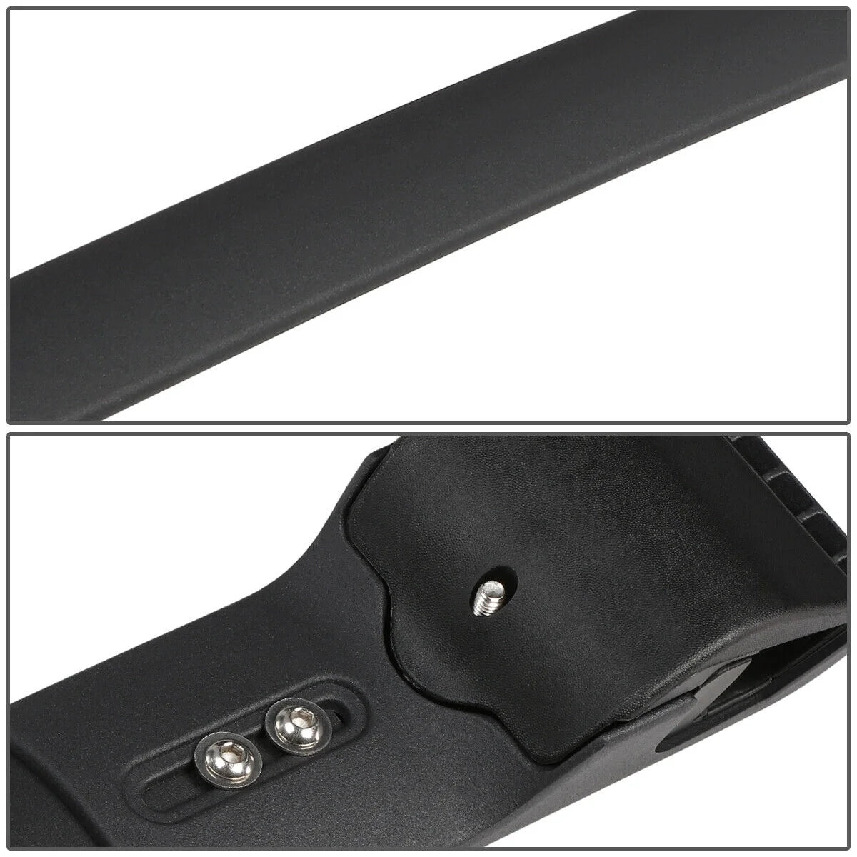 Black Aluminum Bolt-On Roof Rail Cross Bar M390205