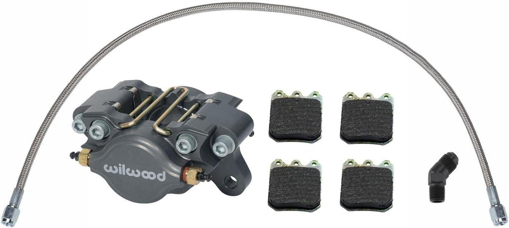 Left Front Sprint Car Caliper Crash Kit, Aluminum Rotor H915367