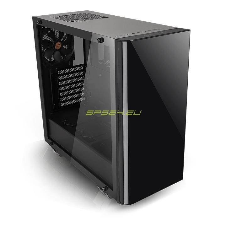Black Midi-Tower Tempered Glass Edition G92879