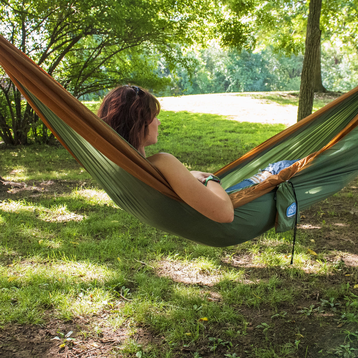 Nylon Portable Camping Hammock Q405