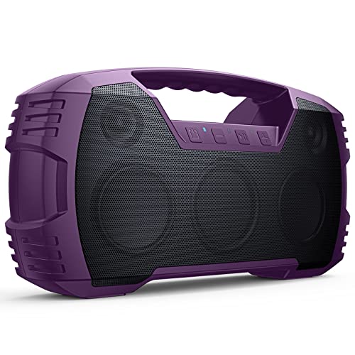 IPX7 Waterproof 40W Portable Bluetooth Speaker with Subwoofer K390877