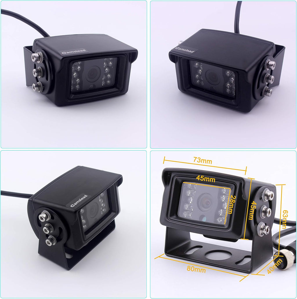 Heavy Vehicle Safety Camera System 9 inch Monitor with Quad Split Screen G926923