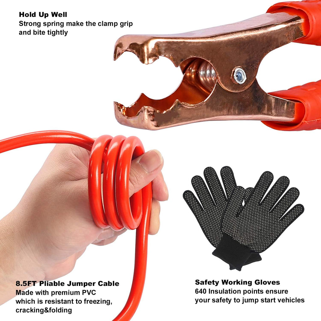118-Piece Car Roadside Emergency Kit P450166