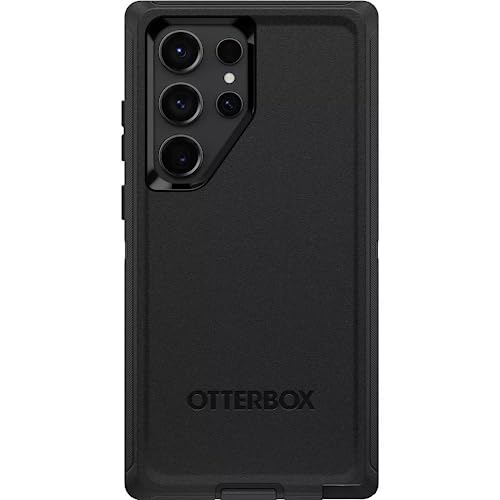 Galaxy S23 Ultra Defender Series Case Purple Rugged Durable with Port Protection H4581