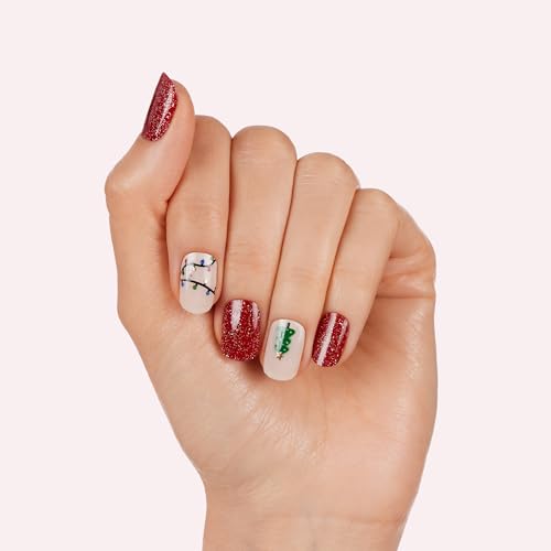 Gloss Nail Strips, 32 Nail Wraps, 1 Prep Pad, 1 Nail File T2469