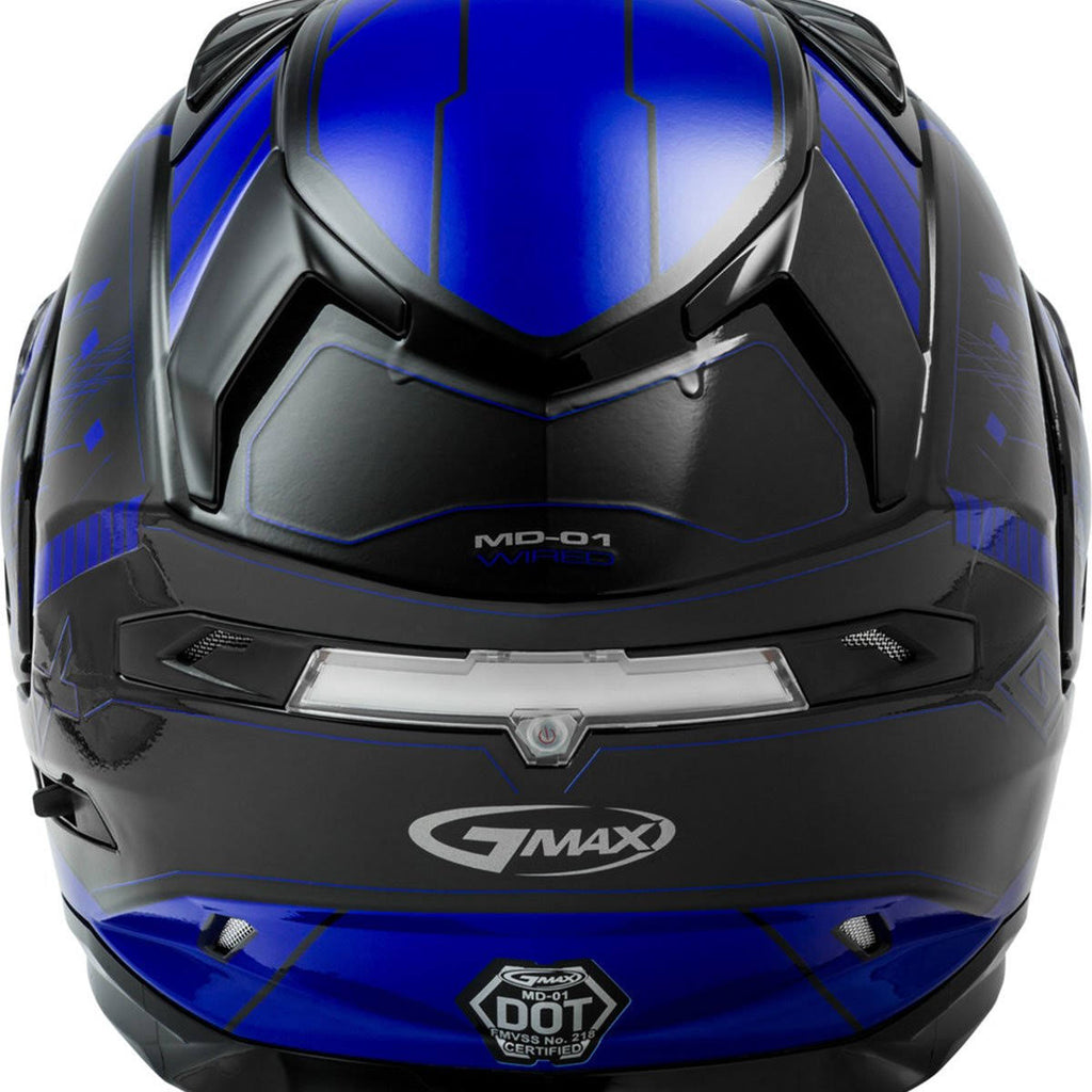 Wired Modular Helmet - Black/White - Large V33556