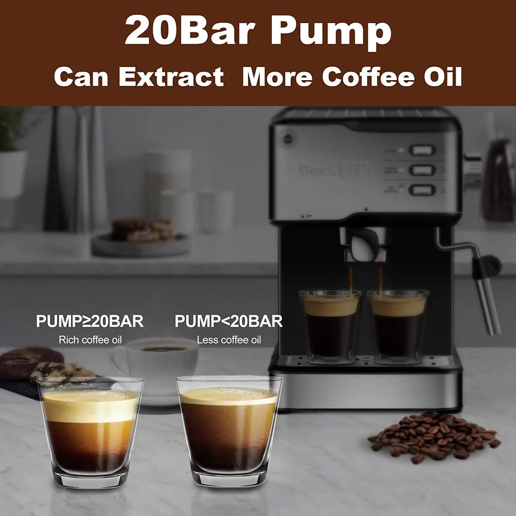 20 Bar Espresso Machine with Milk Frother R809