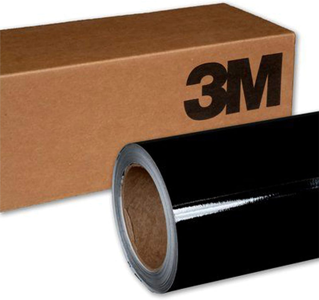 Gloss Black 5ft x 7ft Car Wrap Vinyl Film I602257