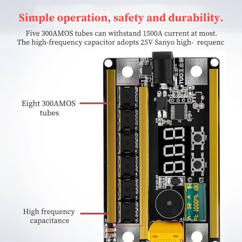 Spot Welder with three working modes for Iron Stainless Steel V172859